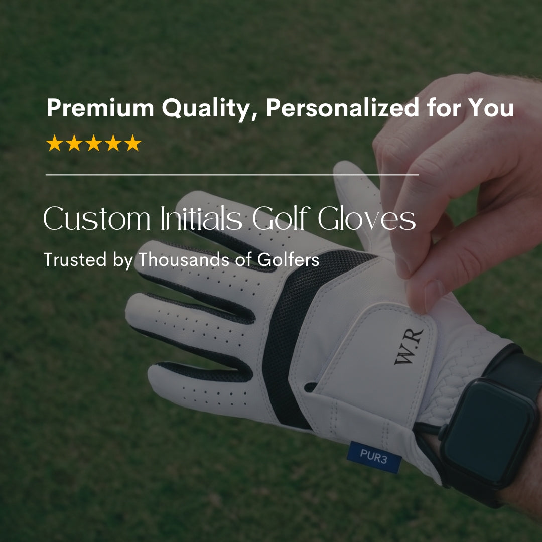 PUR3 Personalized Golf Glove - Initials Only