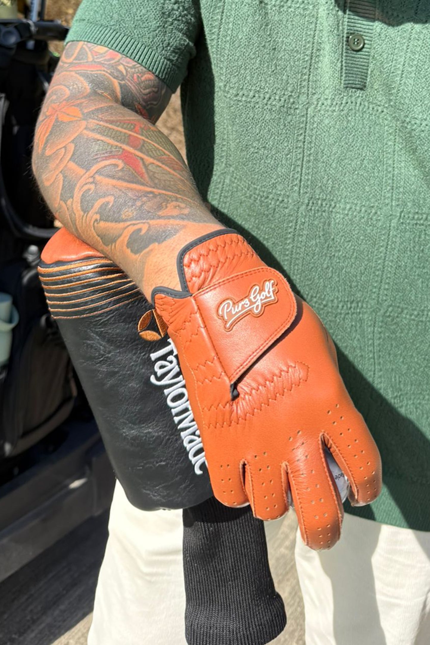 PUR3 Heritage - Premium Cabretta Leather - Green and Brown 2 Pack