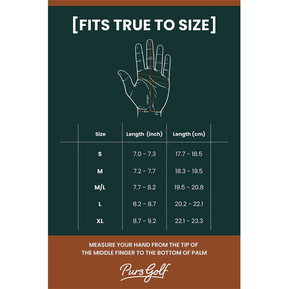 PUR3 Heritage - Premium Cabretta Leather - Green and Brown 2 Pack