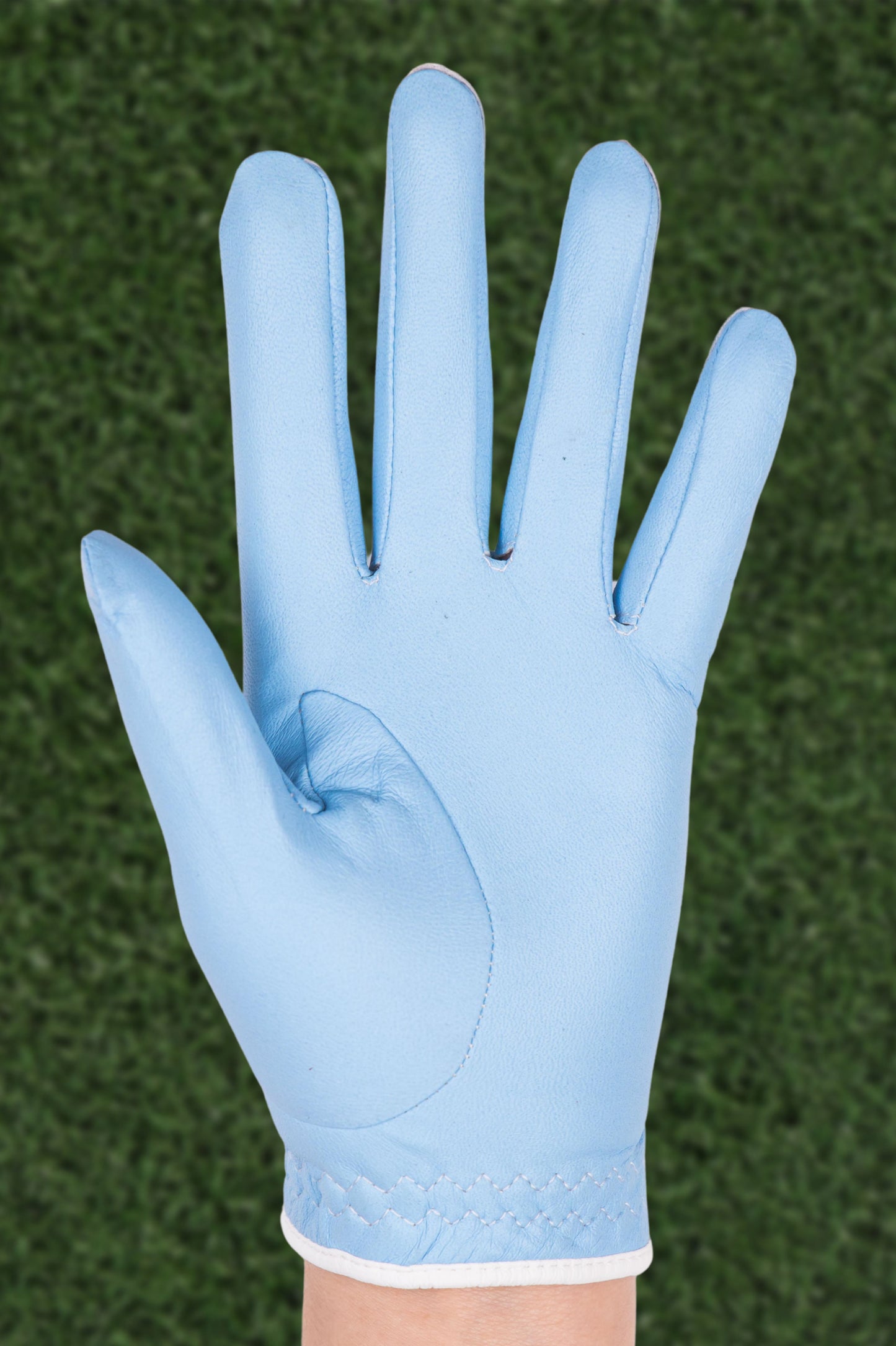 PUR3 Sky - Ladies Premium Cabretta Leather - 2 Pack (Blue and White)