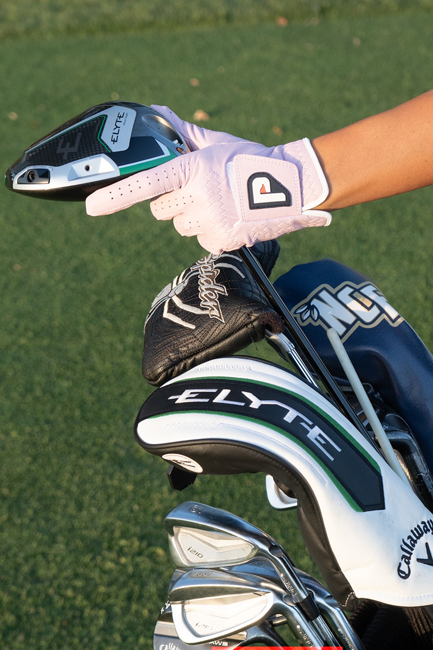 PUR3 Rose & Pearl - Ladies Premium Cabretta Leather - 2 Pack (Pink and White)