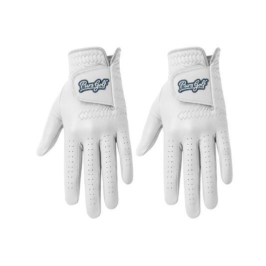 Men's 2 Pack 0.45mm Premium Cabretta - Pearl White