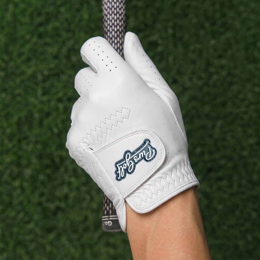 PUR3 3 Pack Men's Golf Gloves | Premium Cabretta Leather Glove - Super Soft Feel - Ball Marker Included