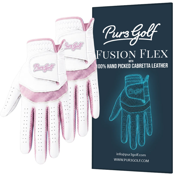 Women's Fusion Flex Glove (Pink Mesh) - 2 PACK