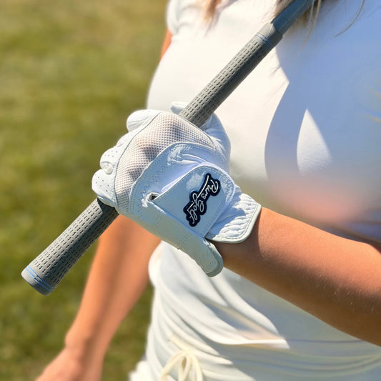 2 Pack Premium Cabretta Leather Tour Fusion Flex Glove - White Mesh