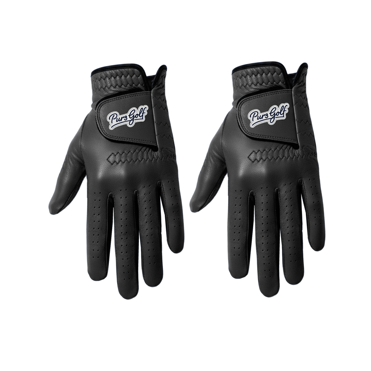 Men's 2 Pack Stealth Black Collection - Premium 0.45mm Cabretta