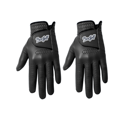 Men's 2 Pack Stealth Black Collection - Premium 0.45mm Cabretta