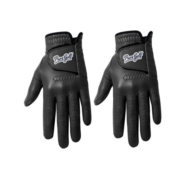 Men's 2 Pack Stealth Black Collection - Premium 0.45mm Cabretta