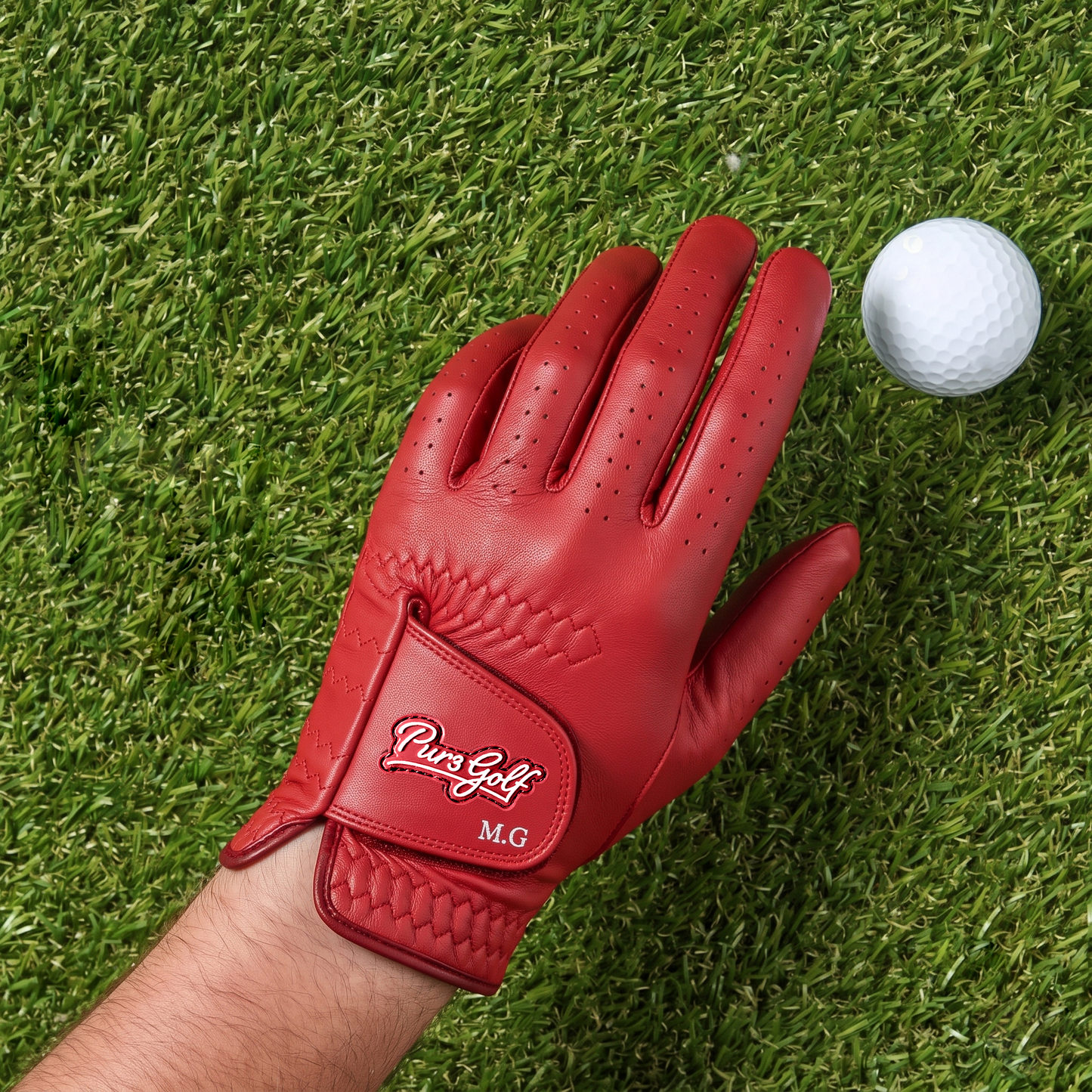 PUR3 Personalized Golf Glove - Initials Only