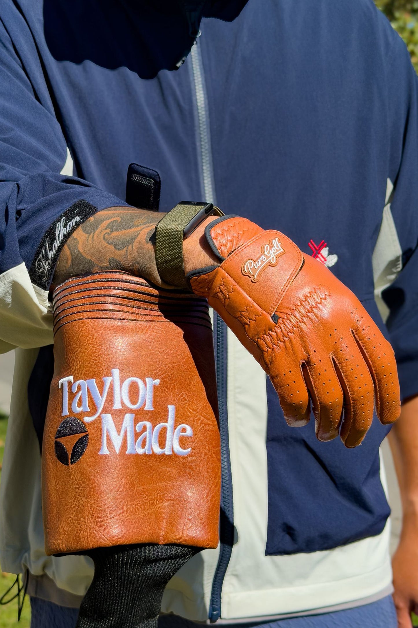 PUR3 Heritage - Premium Cabretta Leather - Green and Brown 2 Pack