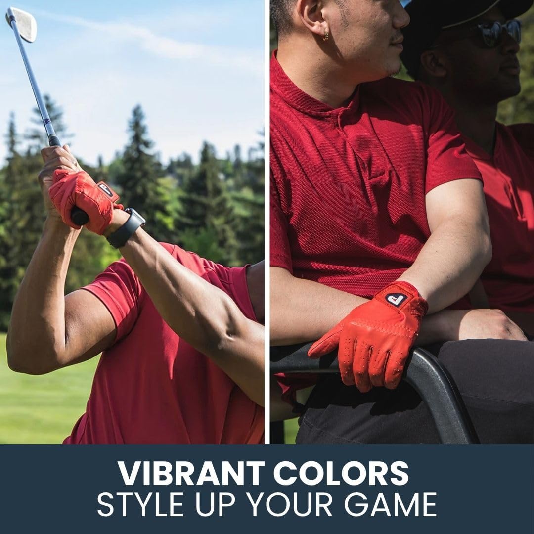 Premium Cabretta Clubhouse Collection 3 Pack – Red, White & Blue
