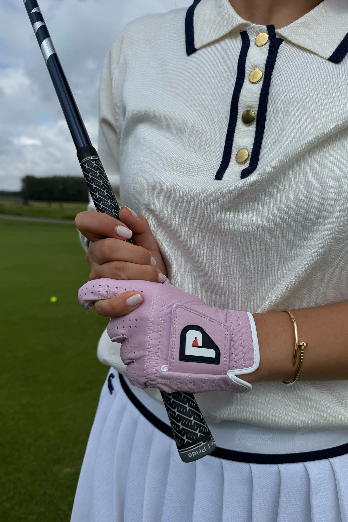 PUR3 Rose & Pearl - Ladies Premium Cabretta Leather - 2 Pack (Pink and White)