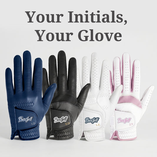 Custom PUR3 Personalized Golf Glove - Initials Only