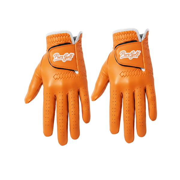Men's 2 Pack Orange Creamsicle Collection - Premium 0.45mm Cabretta