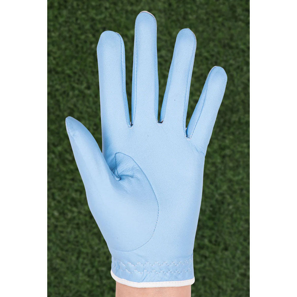 PUR3 Sky - Ladies Premium Cabretta Leather - 2 Pack (Blue and White)