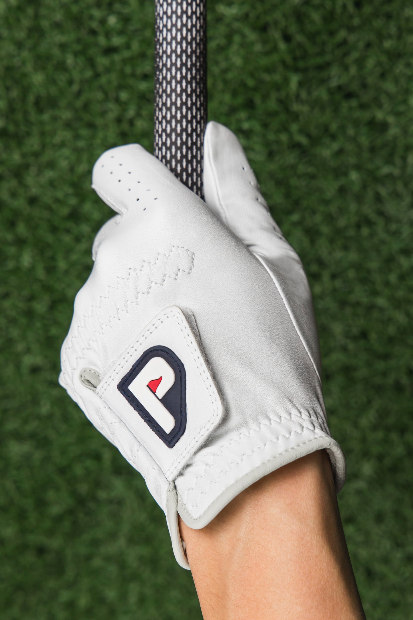 Gloves - Genuine Cabretta Leather Golf Gloves - Pearl White