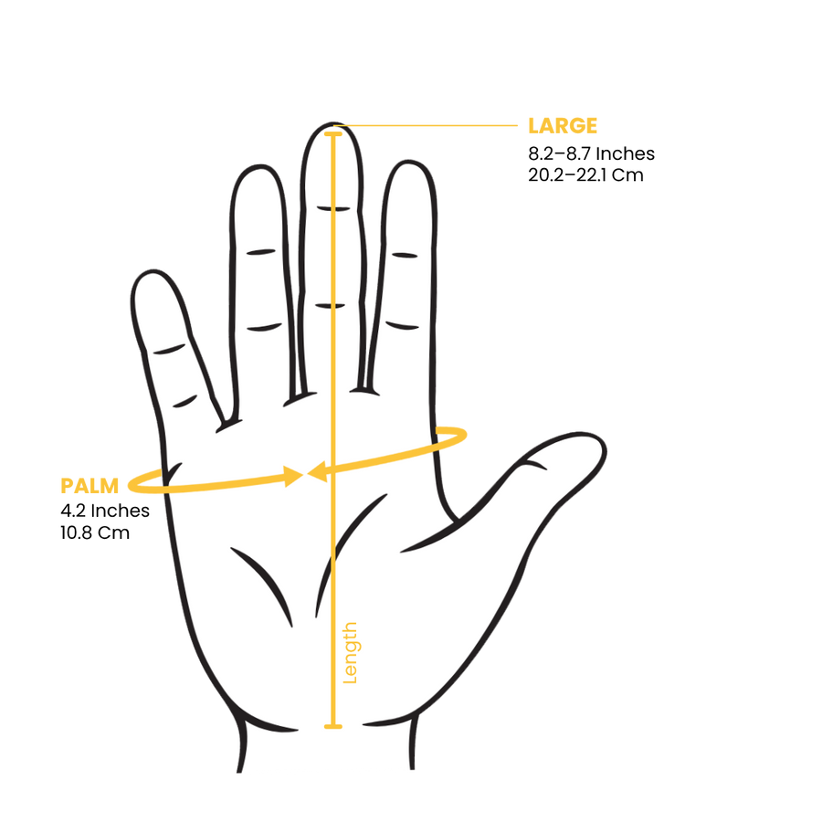 men size hand