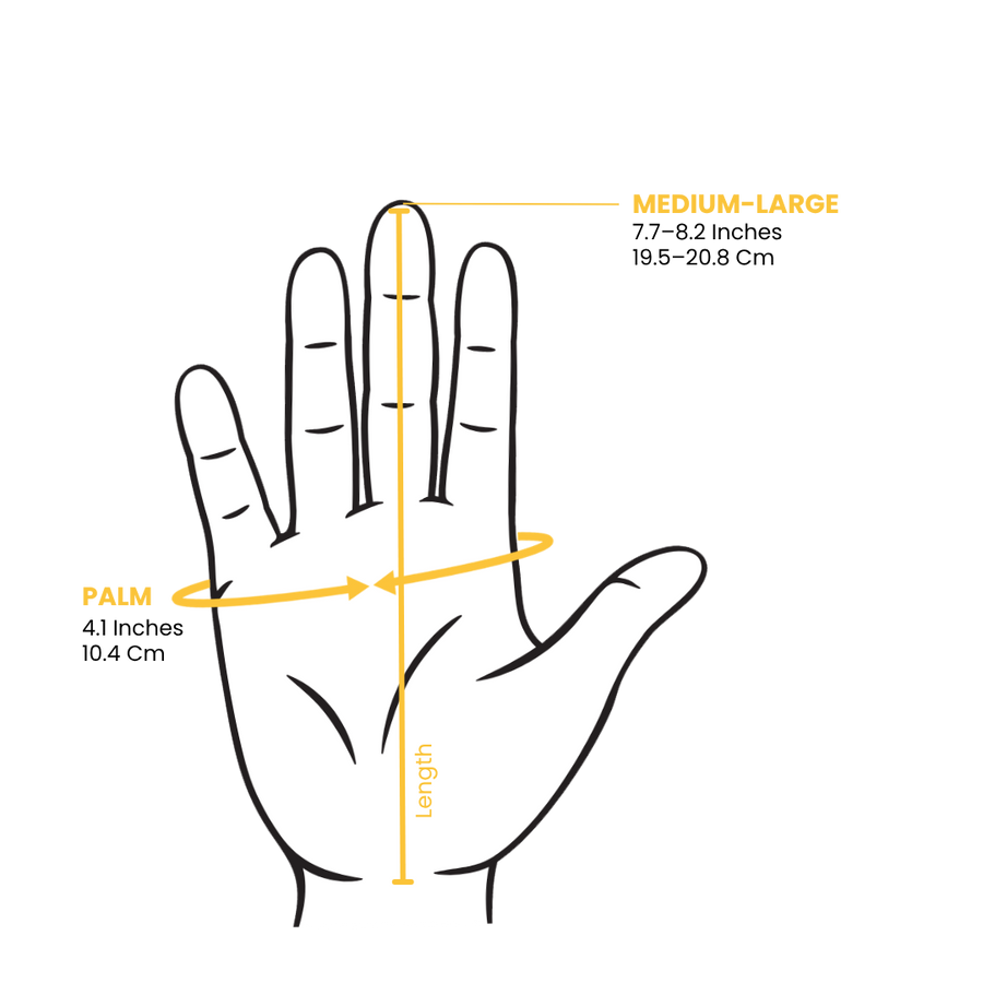 men size hand