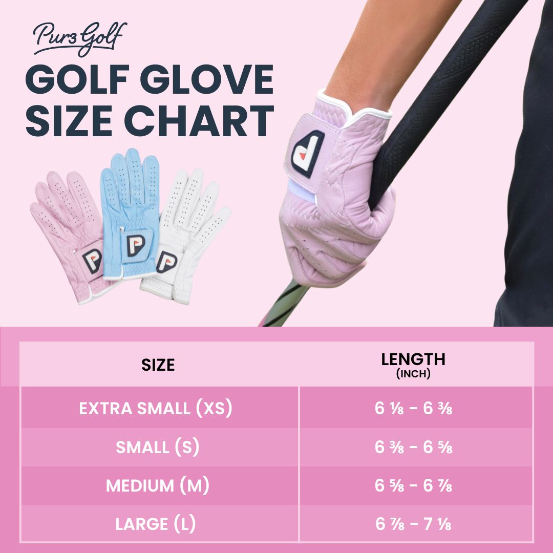 Ladies (2-Pack Pink and White) Cabretta Leather Performance Golf Gloves