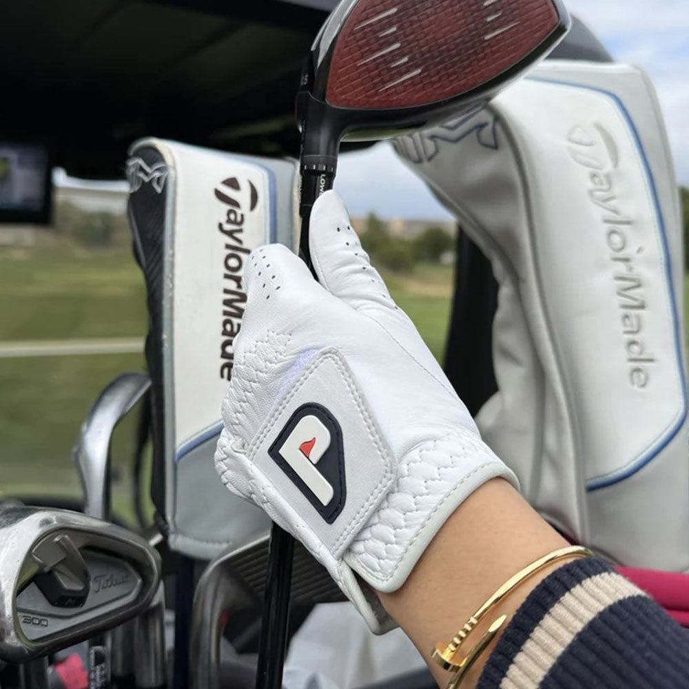 PUR3 Sky - Ladies Premium Cabretta Leather - 2 Pack (Blue and White)