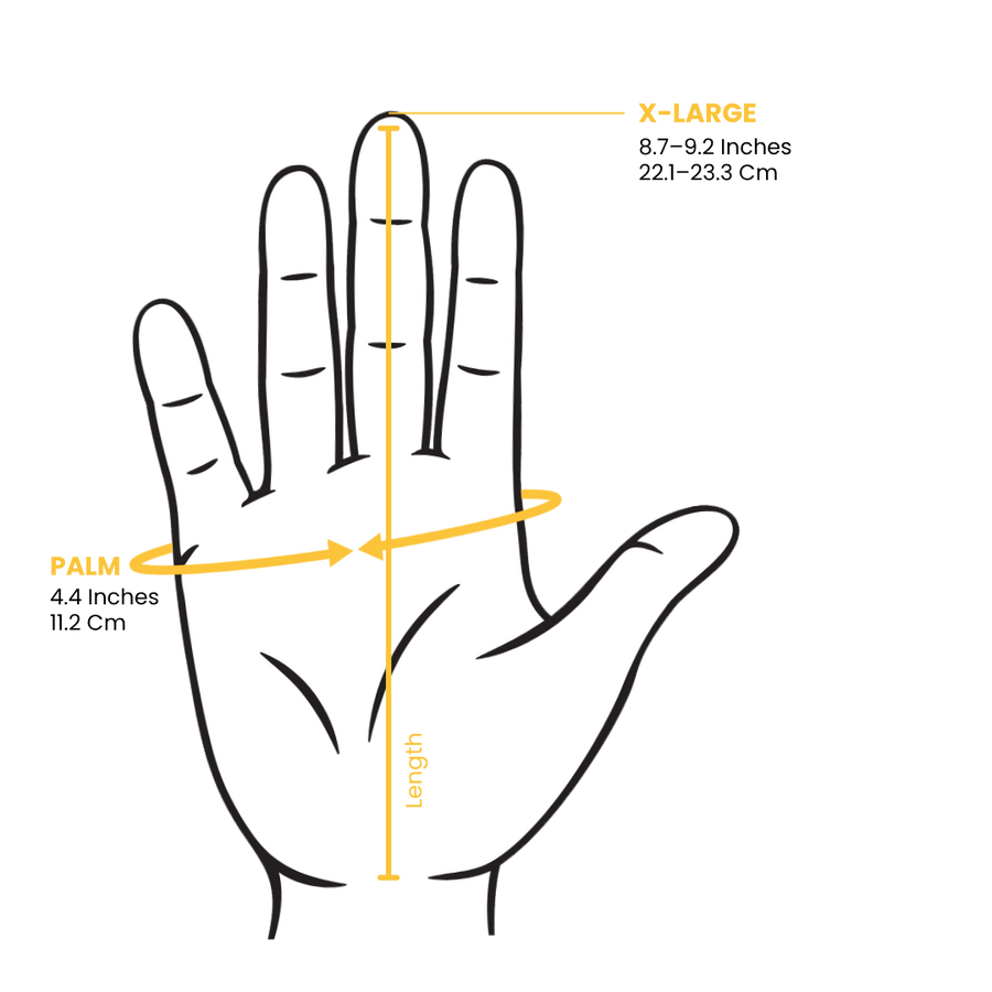 men size hand