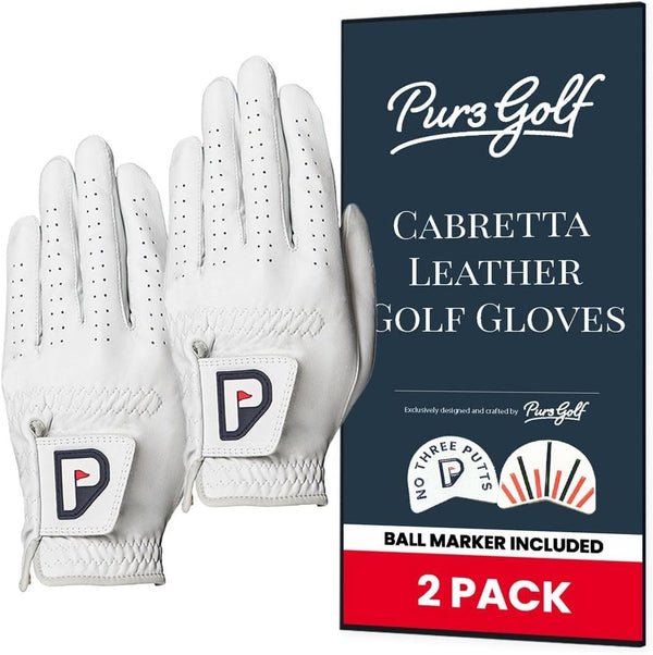 Cabretta Premium 2 Pack - White