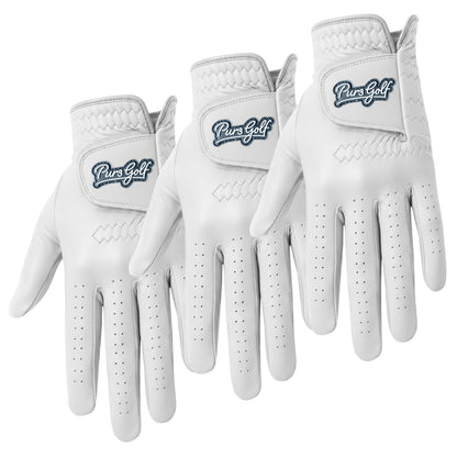 Cabretta Premium 3 Pack - White